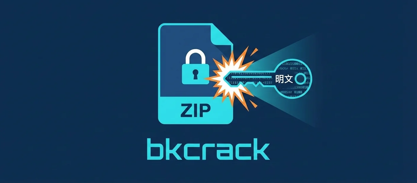 使用 bkcrack 对 ZipCrypto 加密的 ZIP 文件进行明文爆破