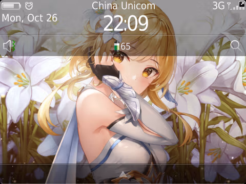 先放一张手机桌面